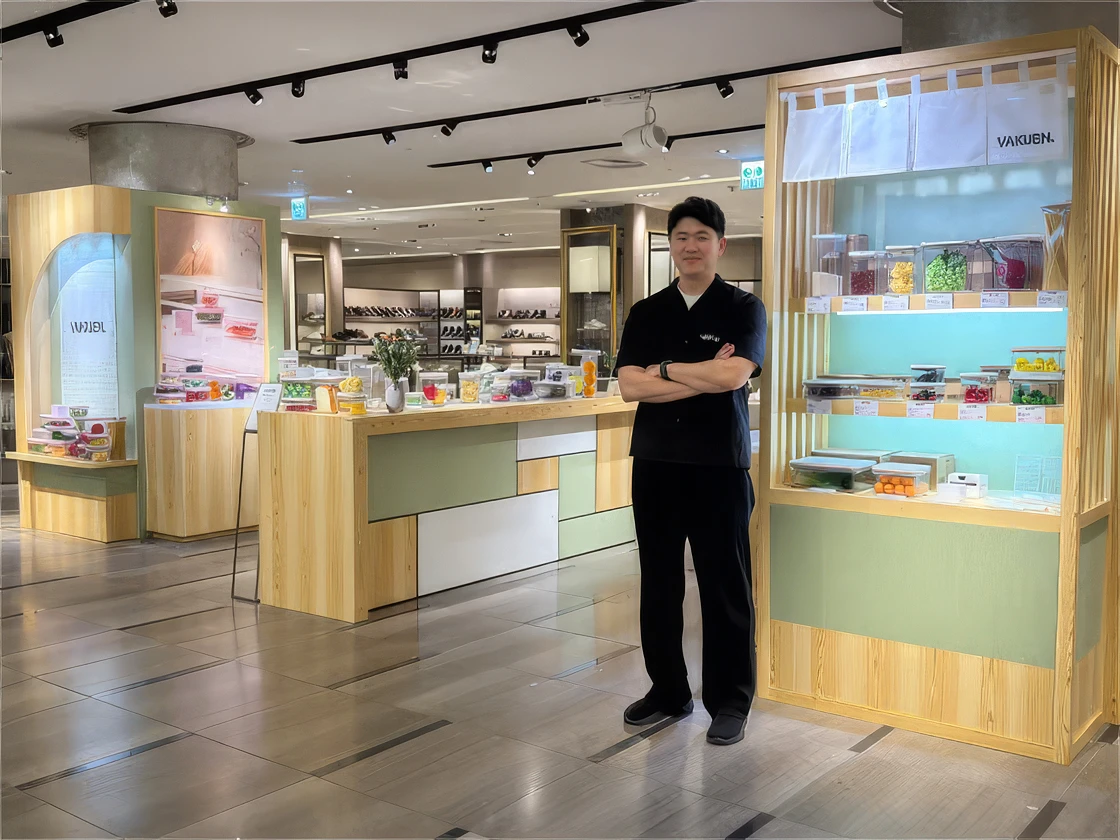 프리미엄 진공밀폐용기 '바퀜', 일본 진출…도쿄 미츠코시백화점 팝업스토어 오픈